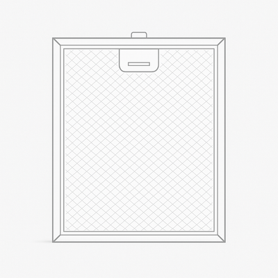 Bronze-Finish Stainless Steel Baffle Grease Filters – 13.5" × 15.6" (Set of 2) - PHC-078