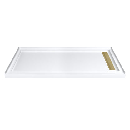 LinearLux - Base de Douche Alcôve (72")