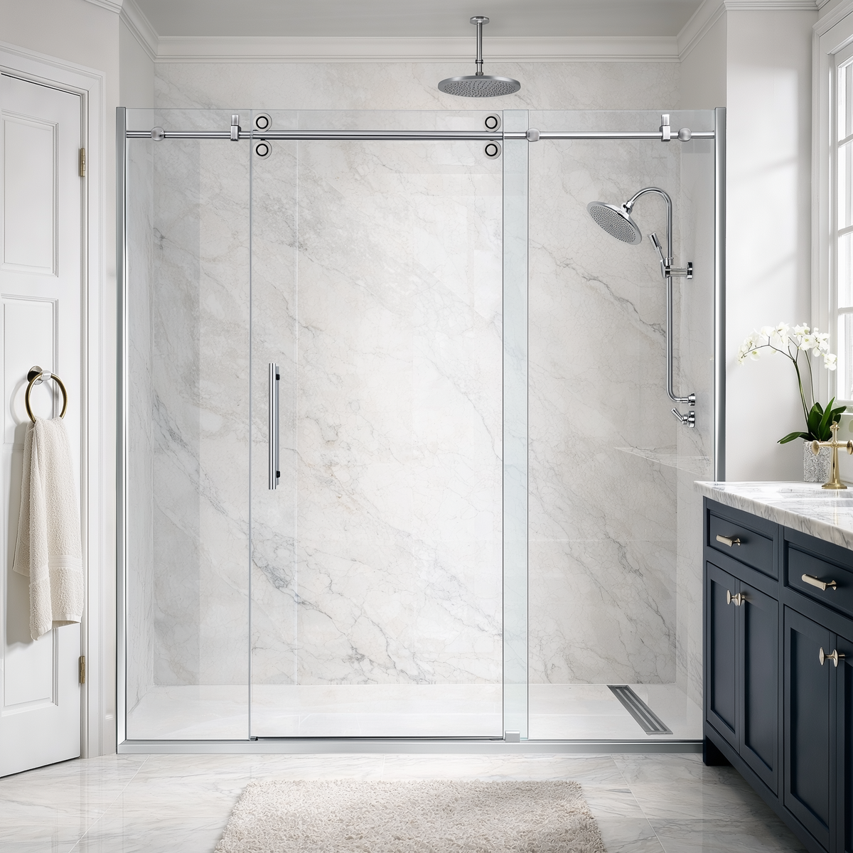 Horizon Frameless Sliding Shower Door