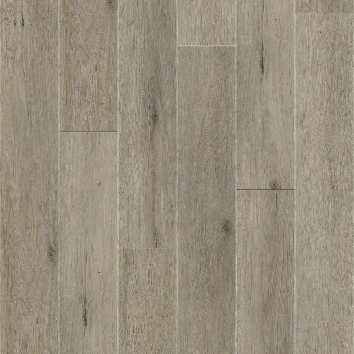 Planches de vinyle SPC 5,5 mm - Gris Moderne -7,2" x 48" (23,9 pi² par boîte)