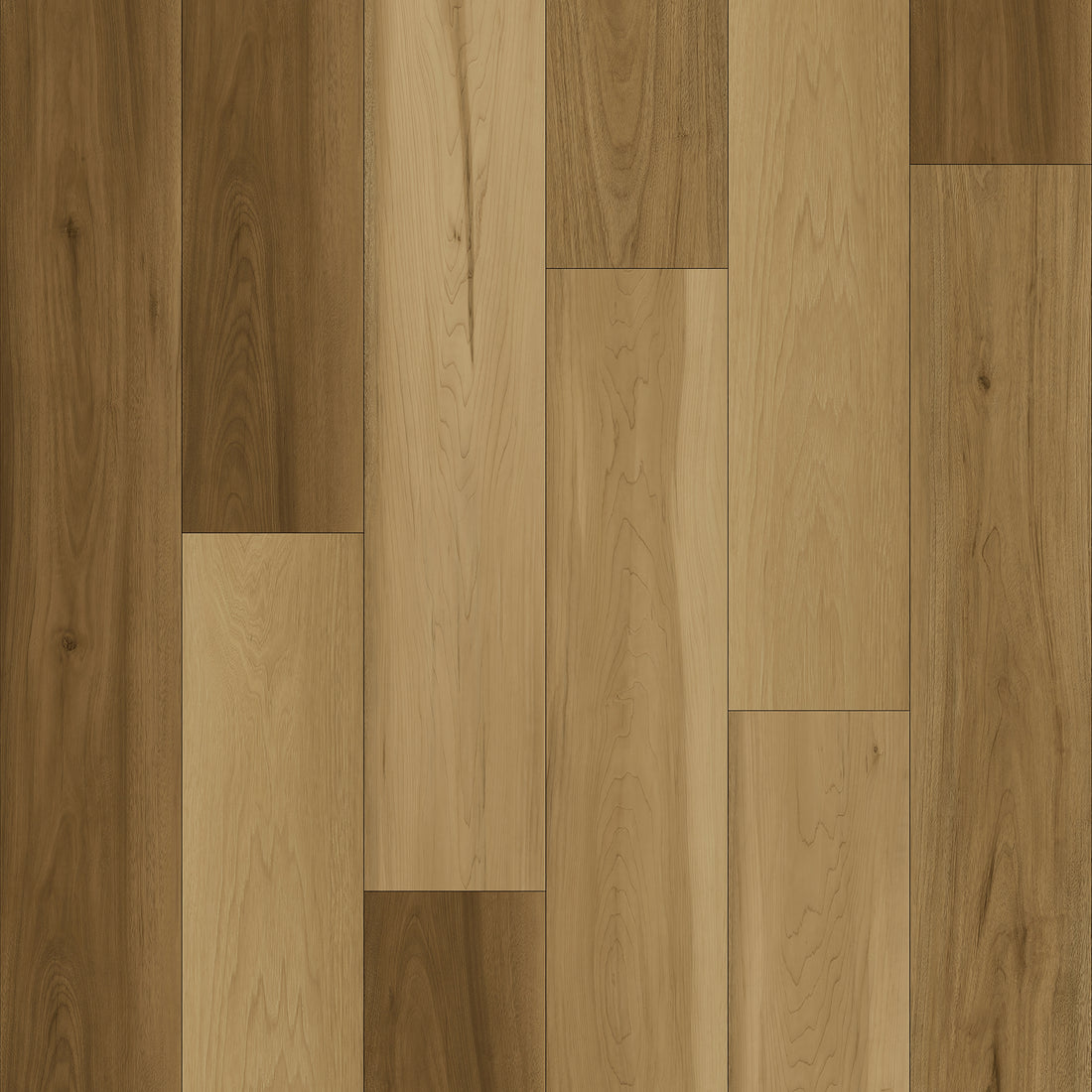 SPC Vinyl Plank Flooring 5.5mm - Sicilia Pecan - 7.2"x48"