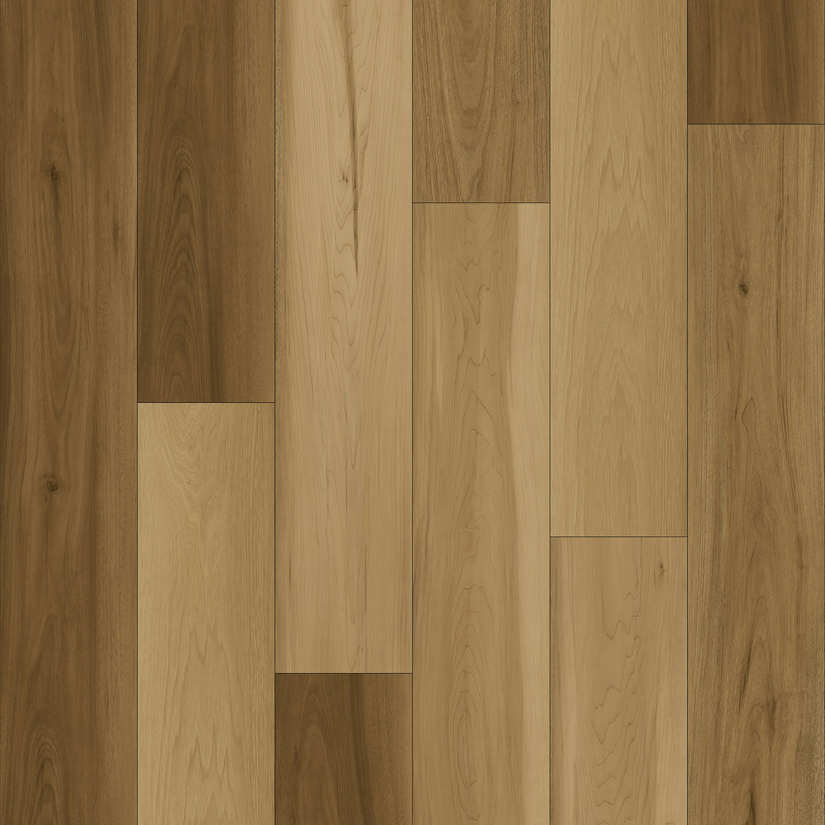 Planches de vinyle SPC 5,5 mm - Pacane de Sicile - 7,2" 48"