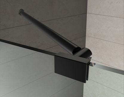 Catane Shower Doors Black Support