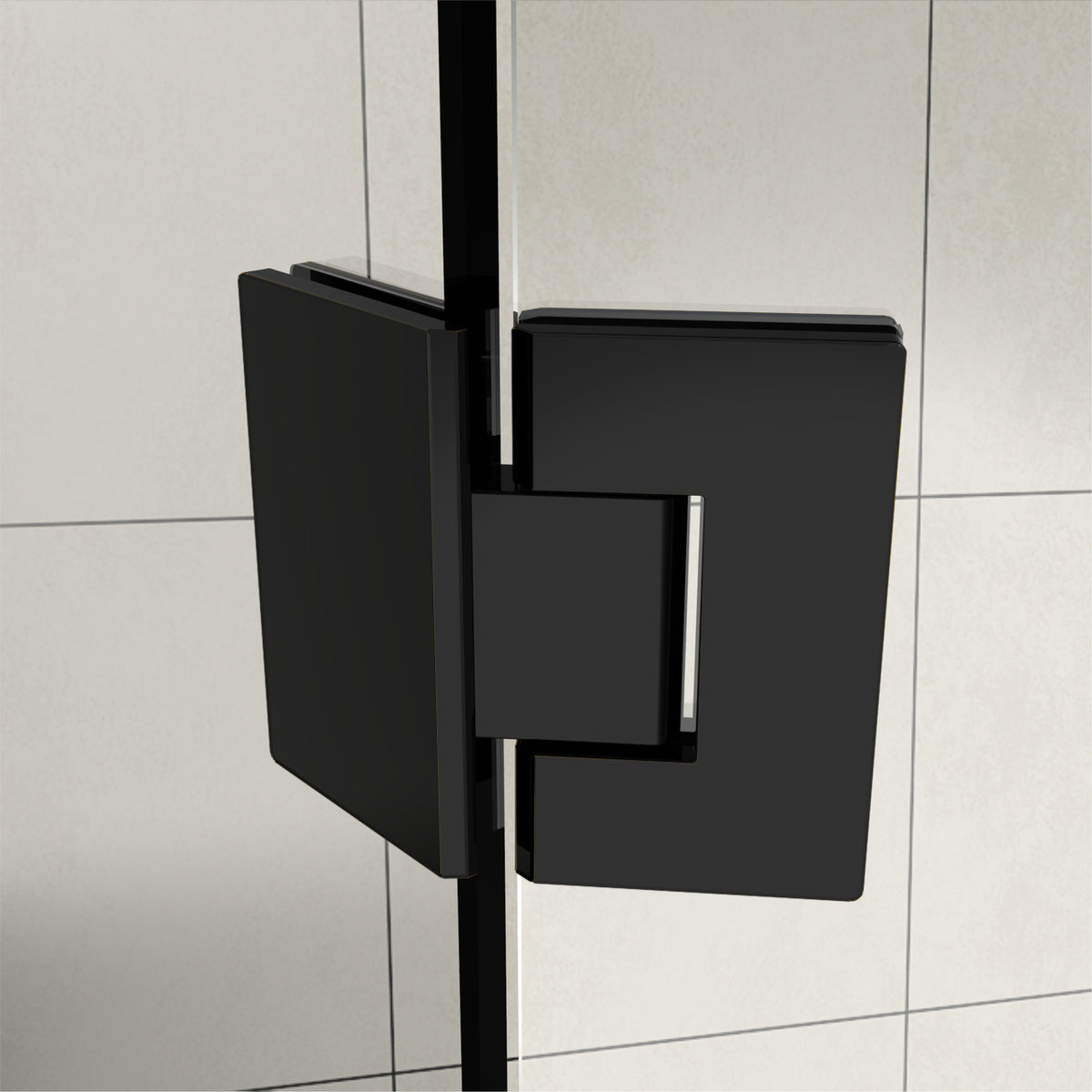 Ensemble de douche pivotante néo-angle sans cadre Tampa